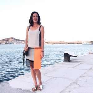 Helmet Lang Tank Dress